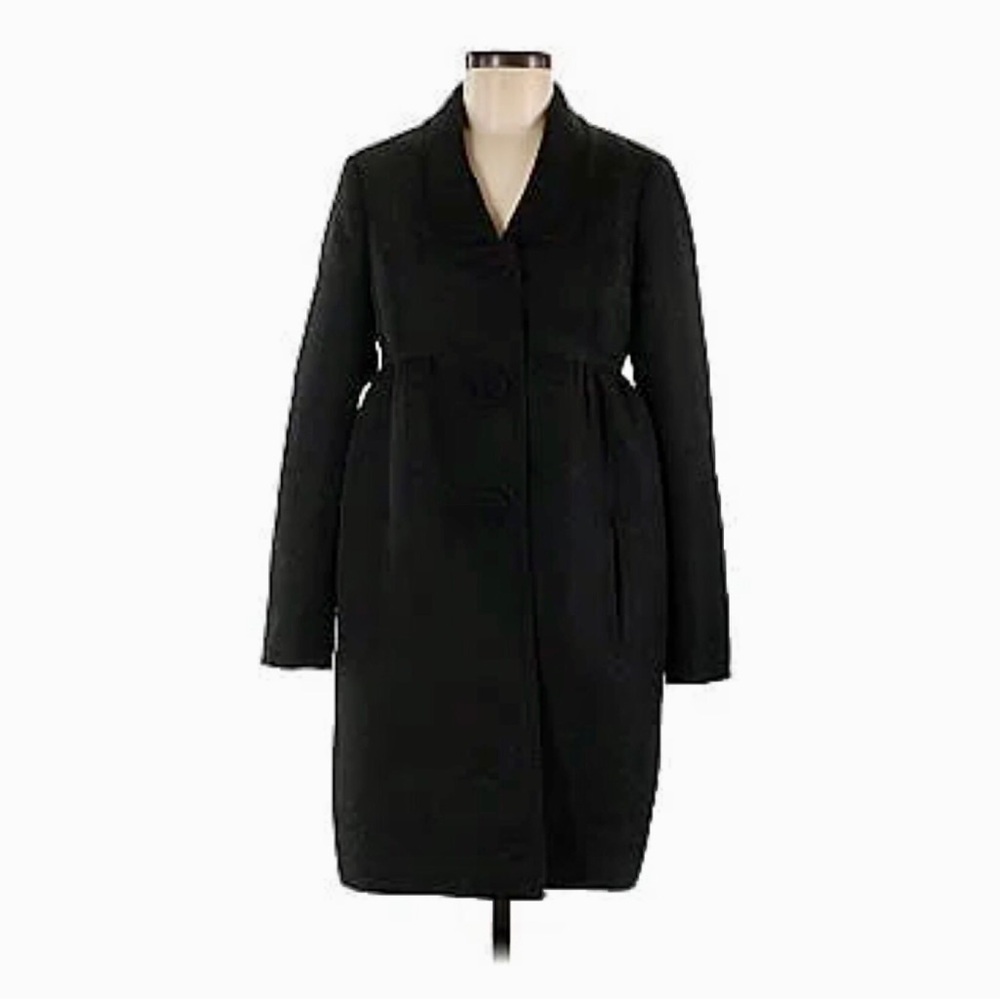 Max Studio Black Lightweight Coat - image 2